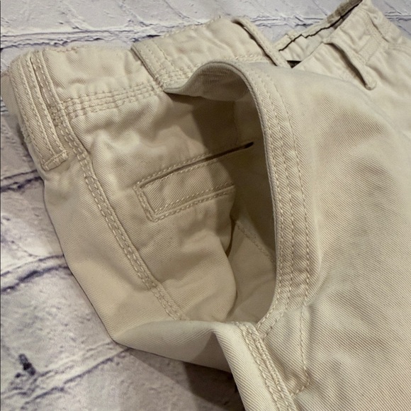 Timberland 100% Cotton Wide Leg Men's Cream Pants 36x30 - Picture 4 of 11